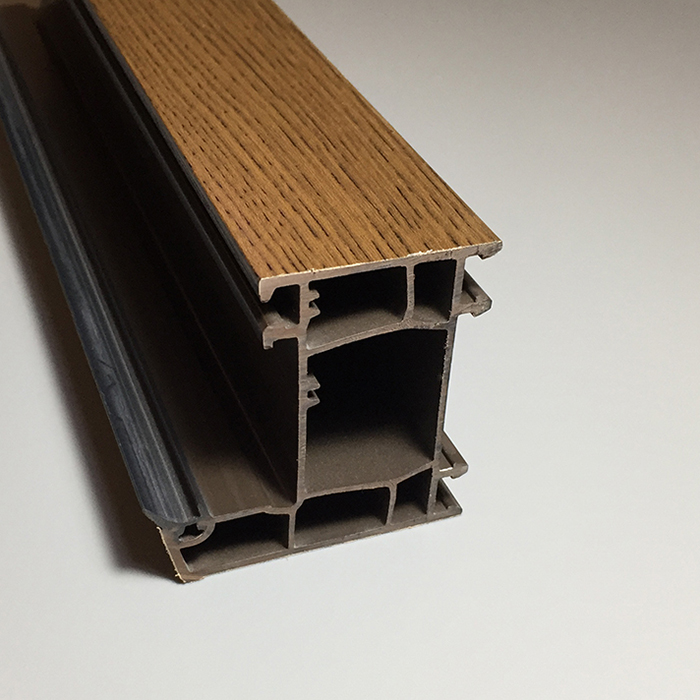 Casement 60mm Extrusion UPVC Profiles Series Jinan Lumei Construction