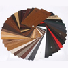 China Factory 70mm Wooden Color PVC Profile with Laminated