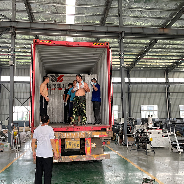 Vinyl Sliding Patio Door Frame Lines for Window Systems Jinan Lumei